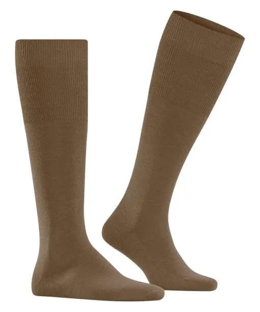 Men Airport Men Kneehigh Socks Wholegrain FALKE Knee High Socks