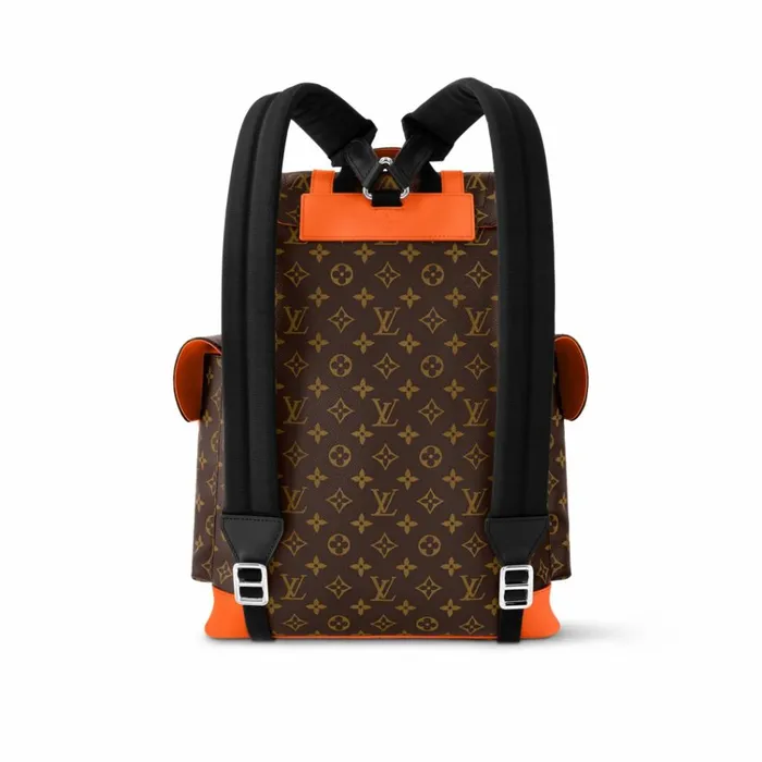 Men Bags Louis Vuitton Louis Vuitton Christopher MM M46814 Orange 8211 Louis Vuitton Handbag Store