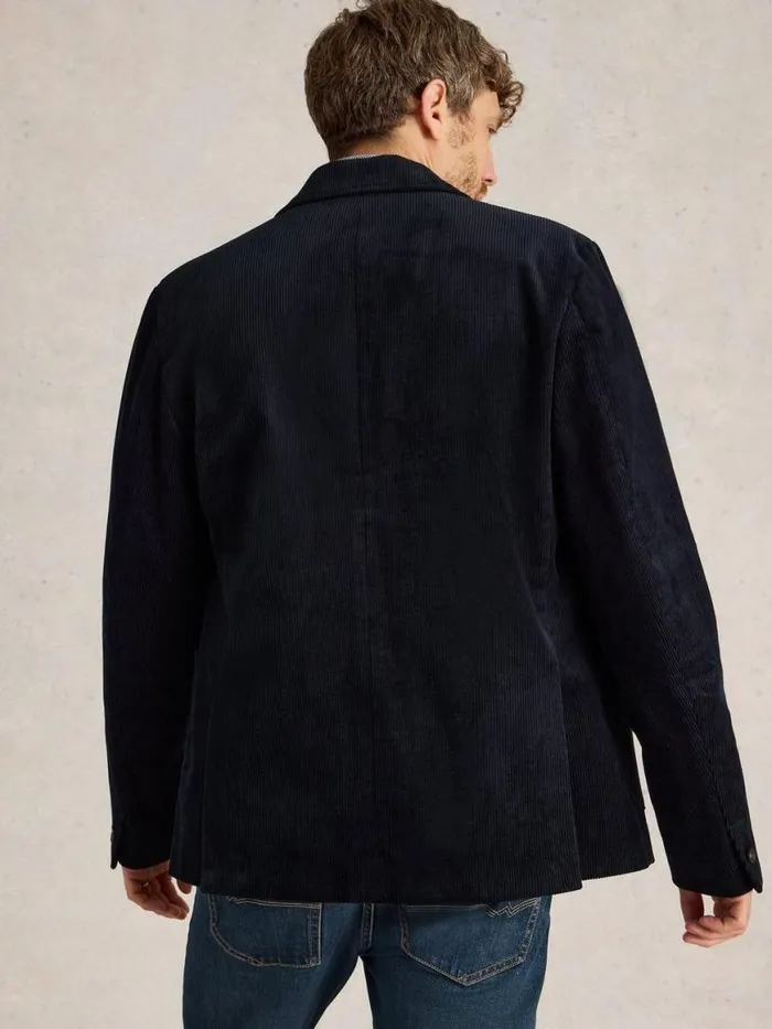 Men Blazers White Stuff Kirkby Cord Blazer Dark Navy Men Blazers White Stuff Kirkby Cord Blazer Dark Navy