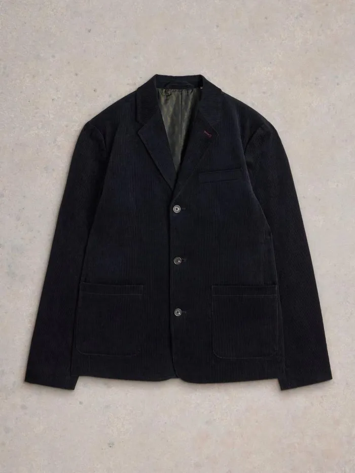 Men Blazers White Stuff Kirkby Cord Blazer Dark Navy Men Blazers White Stuff Kirkby Cord Blazer Dark Navy