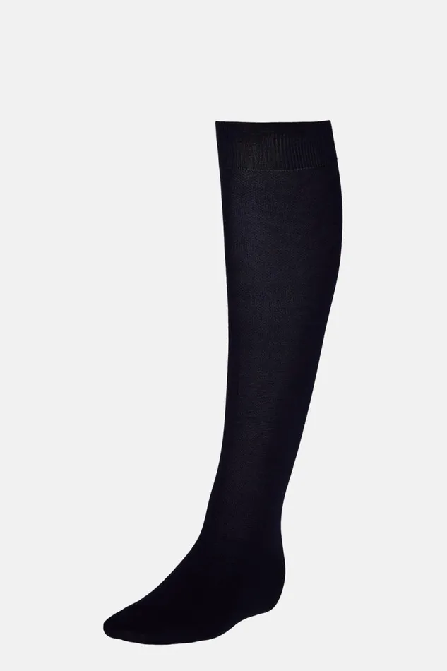 Men Boggi Milano Socks Organic Cotton Oxford Socks Navy Blue