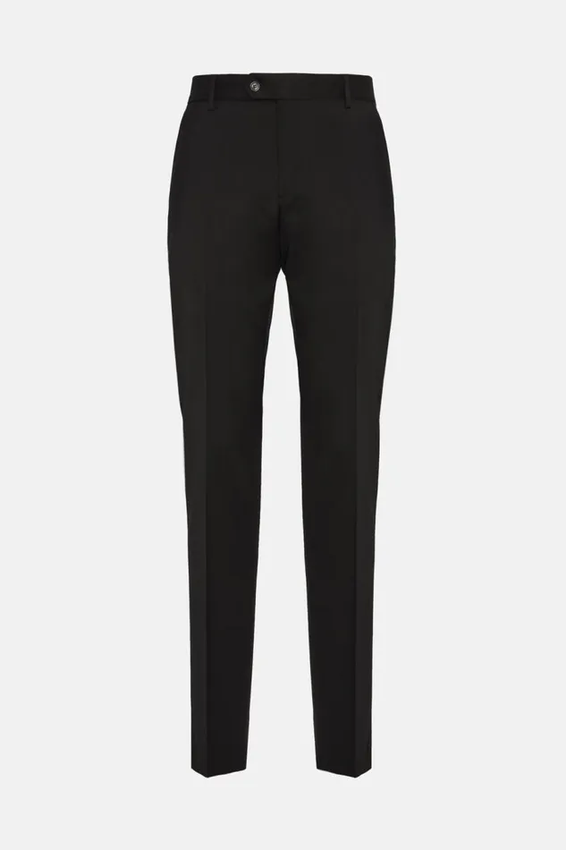 Men Boggi Milano Suits Black Stretch Wool Knit Suit Black Men Boggi Milano Suits Black Stretch Wool Knit Suit Black