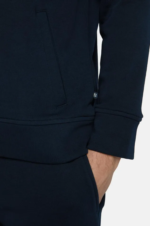 Men Boggi Milano Sweatshirts And Joggers Cotton Mixed Hoodie Sweater Navy Blue Men Boggi Milano Sweatshirts And Joggers Cotton Mixed Hoodie Sweater Navy Blue