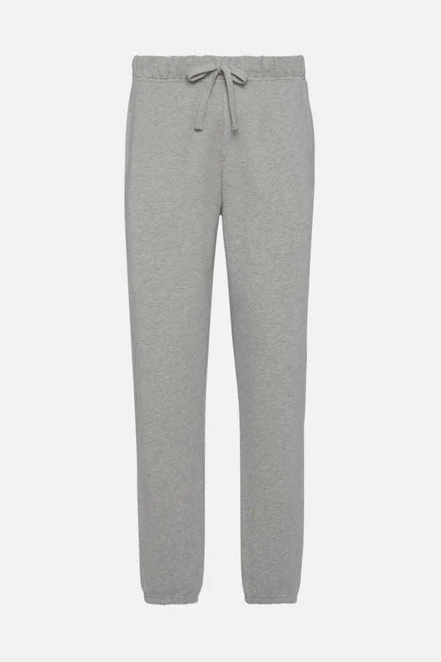 Men Boggi Milano Sweatshirts And Joggers Stretch Mixed Cotton Trousers Grey