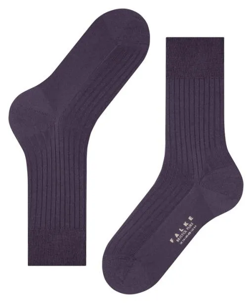 Men Bristol Pure Men Socks Amethyst FALKE Socks