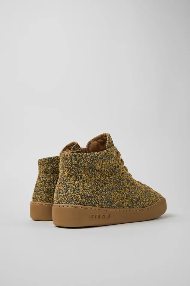 Men Camper Ankle Boots Peu Touring Brownblack Textile Ankle Boots Men Camper Ankle Boots Peu Touring Brownblack Textile Ankle Boots