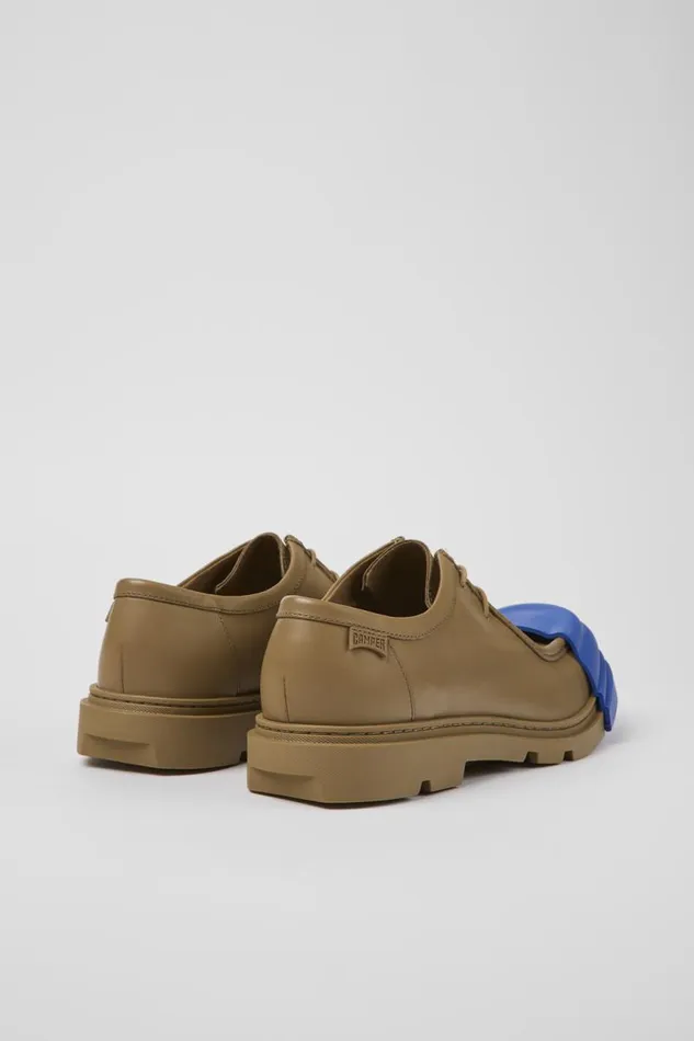 Men Camper Formal Shoes Junction Brown Leather Wallabee Men Camper Formal Shoes Junction Brown Leather Wallabee
