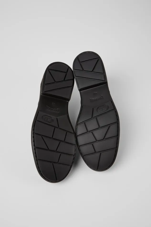 Men Camper Formal Shoes Neuman Classic Black Shoe Men Camper Formal Shoes Neuman Classic Black Shoe