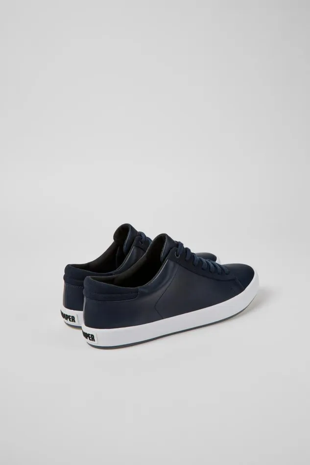 Men Camper Sneakers Andratx Blue Leather And Nubuck Sneakers Men Camper Sneakers Andratx Blue Leather And Nubuck Sneakers