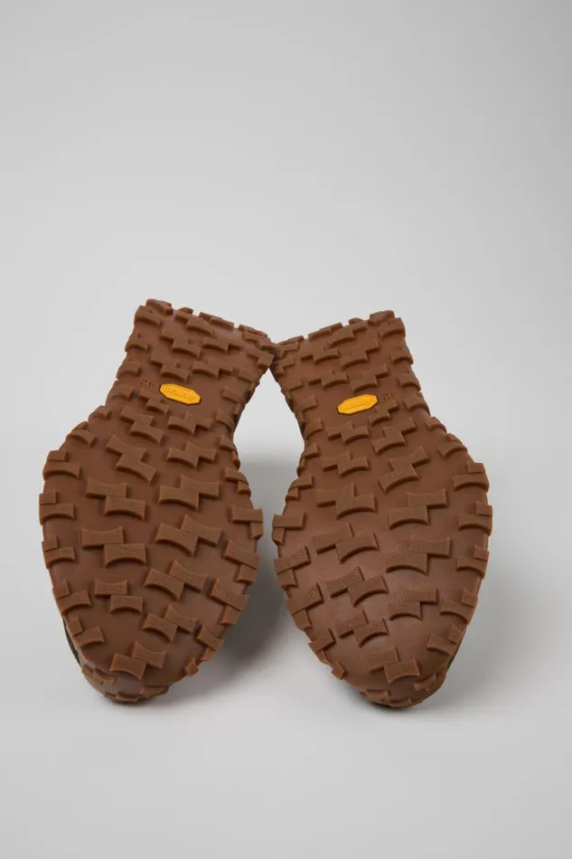 Men Camper Sneakers Drift Trail VIBRAM Green Textile And Nubuck Sneakers Men Camper Sneakers Drift Trail VIBRAM Green Textile And Nubuck Sneakers