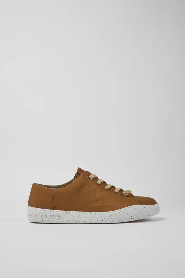 Men Camper Sneakers Peu Touring Brown Textile Sneakers