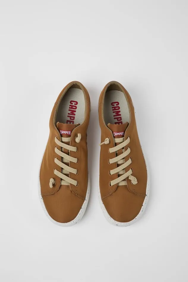 Men Camper Sneakers Peu Touring Brown Textile Sneakers