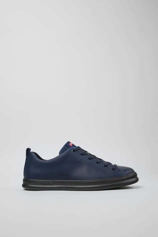 Men Camper Sneakers Runner Blue Nubuck Sneakers