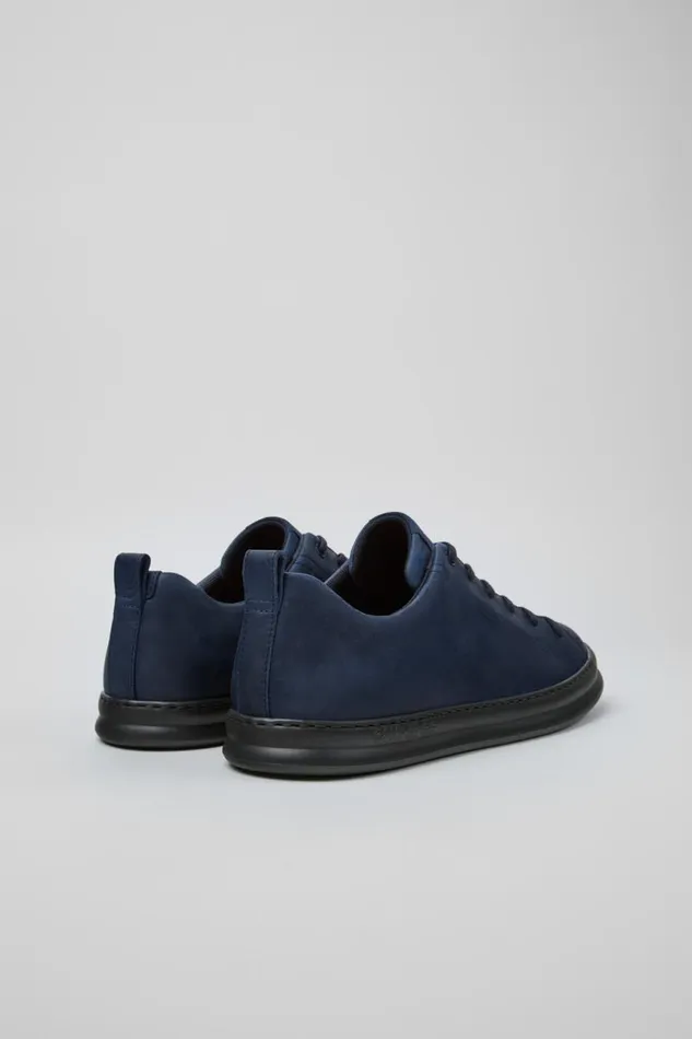Men Camper Sneakers Runner Blue Nubuck Sneakers