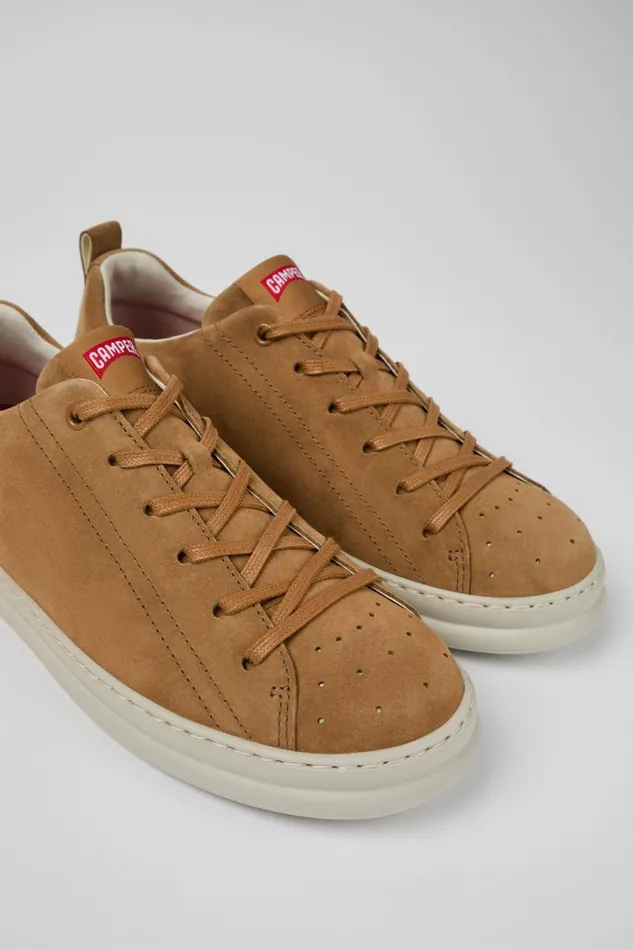Men Camper Sneakers Runner Brown Nubuck Sneaker