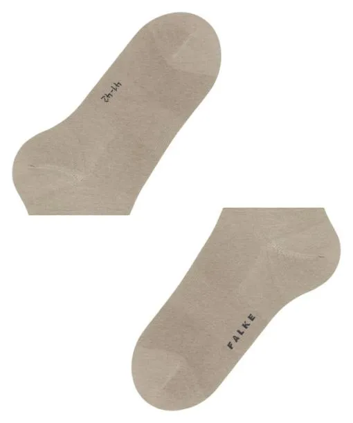 Men ClimaWool Men No Show Socks Pebble Mel FALKE No Show Socks