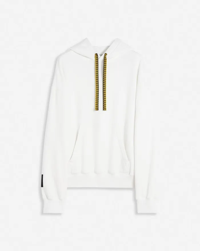 Men Coats and Jackets Lanvin Lanvin X Future Unisex Oversized Curb Laces White Mustang