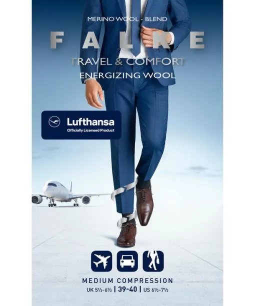 Men Energizing Wool Men Kneehigh Socks Brown FALKE Functionals