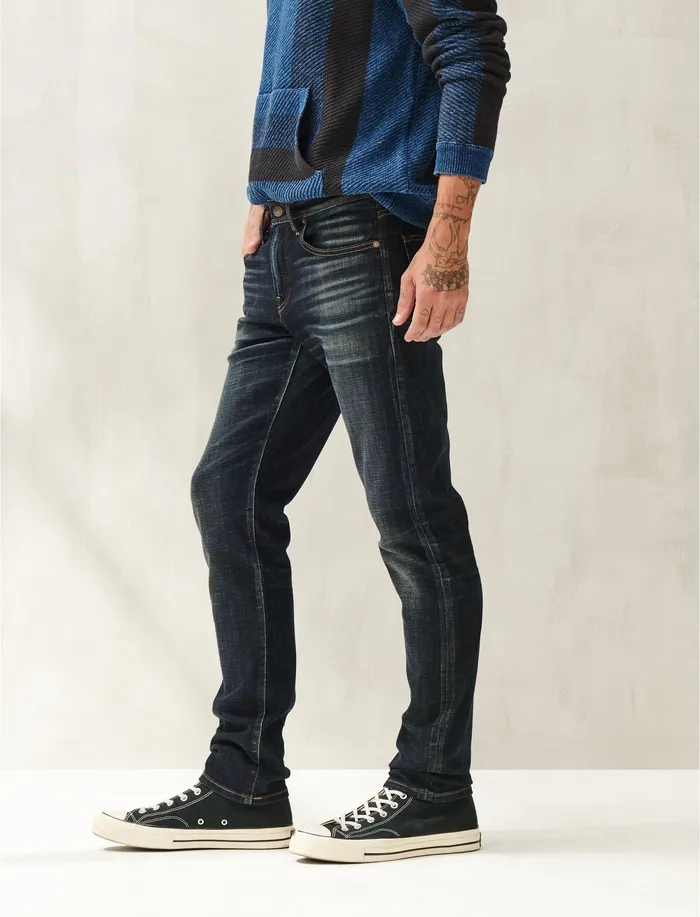 Men Jeans Lucky Brand 110 Slim Coolmax Stretch Jean Leon Park