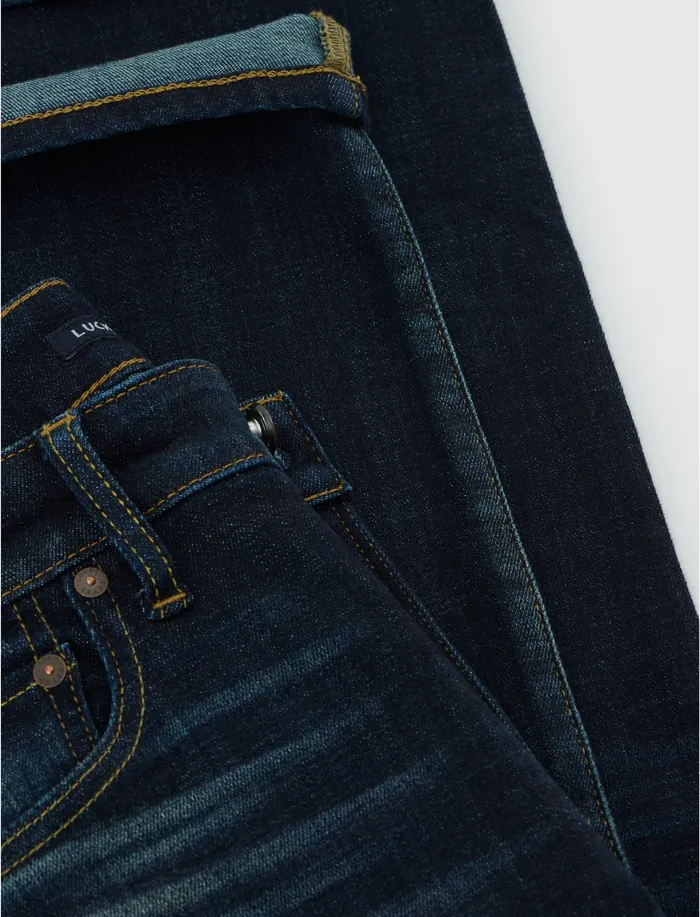 Men Jeans Lucky Brand 110 Slim Coolmax Stretch Jean Leon Park