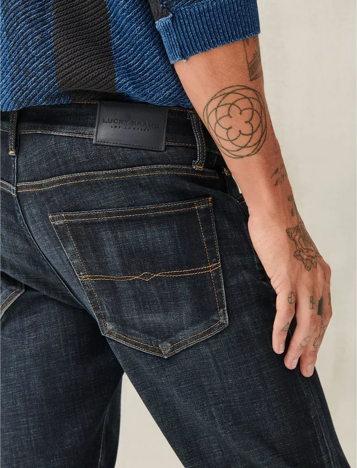 Men Jeans Lucky Brand 110 Slim Coolmax Stretch Jean Leon Park