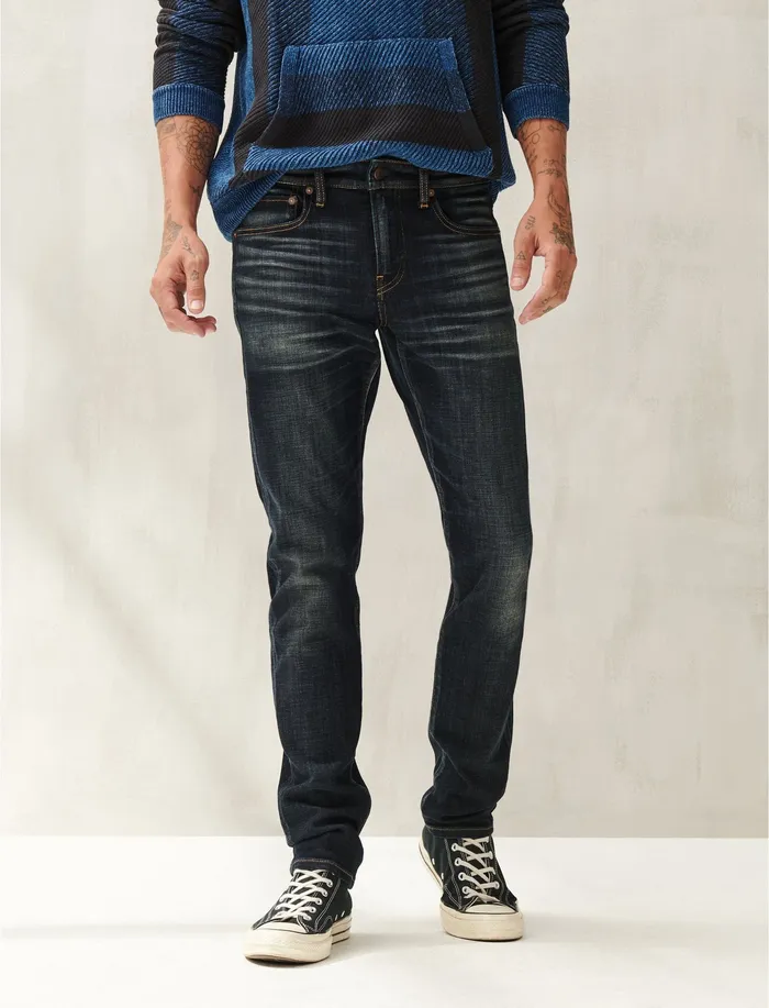 Men Jeans Lucky Brand 110 Slim Coolmax Stretch Jean Leon Park