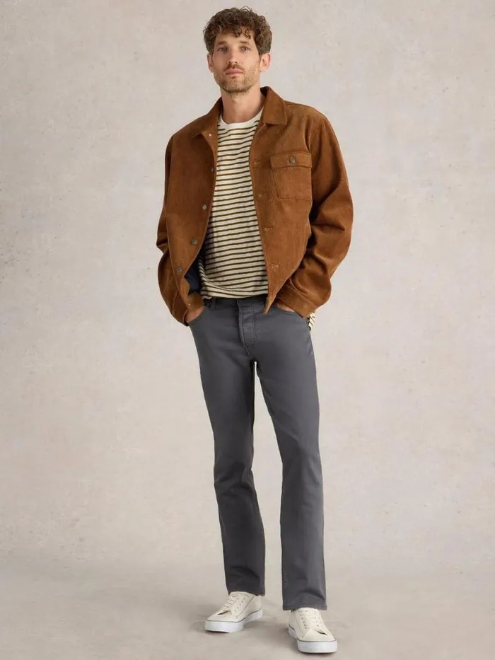 Men Jeans White Stuff Eastwood Garment Dye Jean Dark Navy