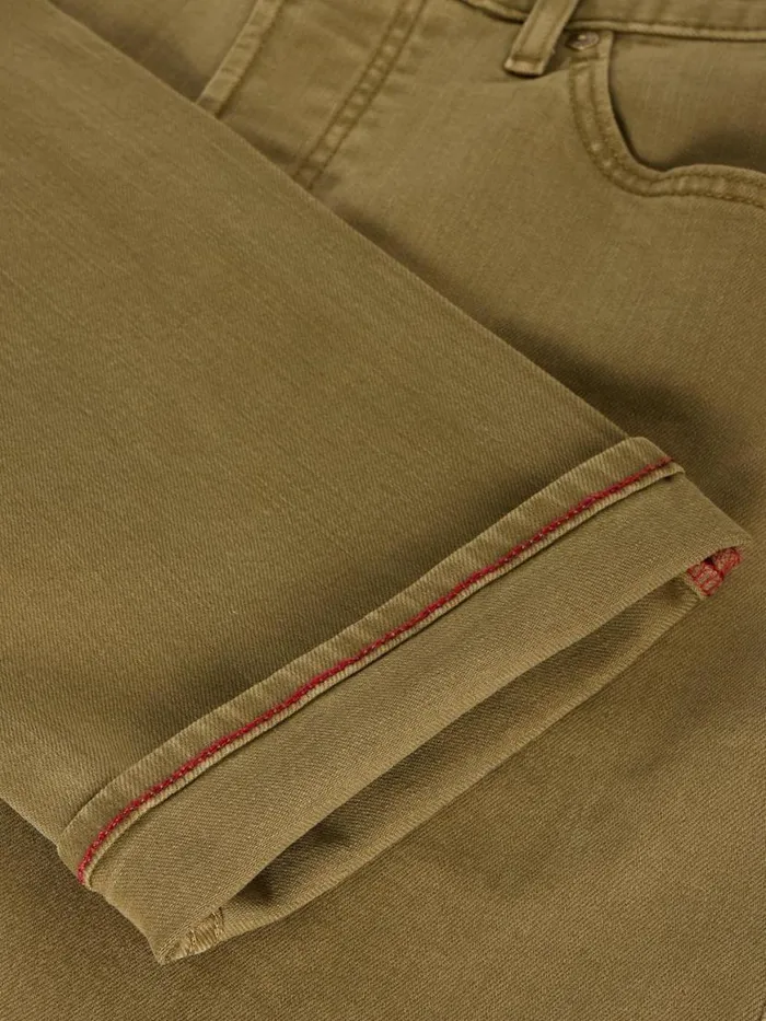 Men Jeans White Stuff Eastwood Garment Dye Jean Khaki Green Men Jeans White Stuff Eastwood Garment Dye Jean Khaki Green