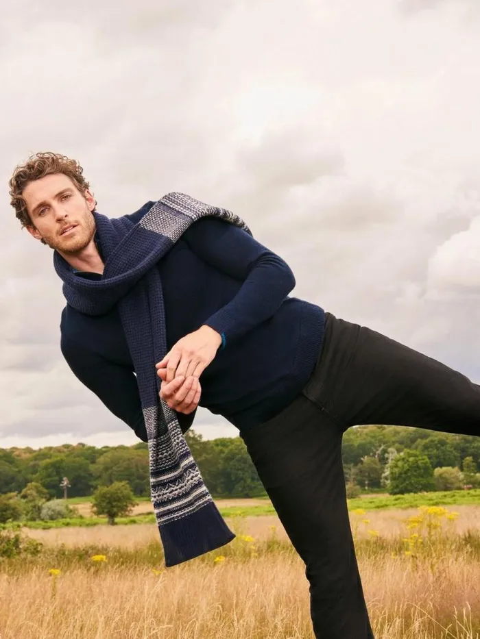 Men Knitwear White Stuff Newport Wool Merino Jumper Dark Navy Men Knitwear White Stuff Newport Wool Merino Jumper Dark Navy