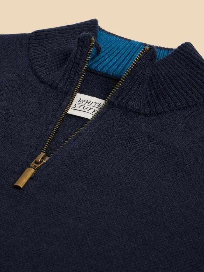 Men Knitwear White Stuff Newport Wool Merino Jumper Dark Navy Men Knitwear White Stuff Newport Wool Merino Jumper Dark Navy