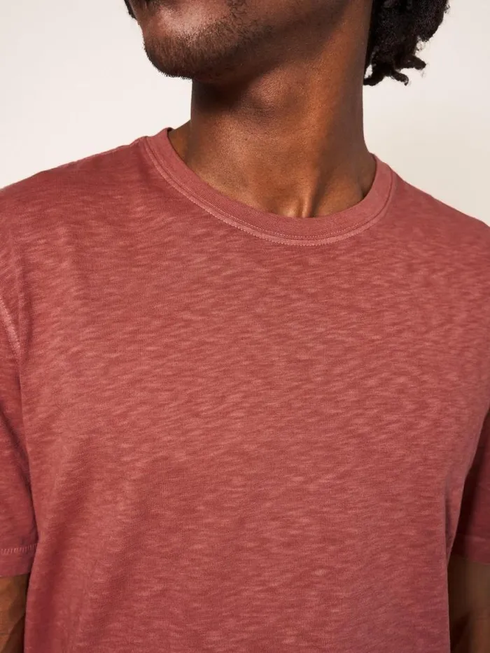 Men Loungewear White Stuff Abersoch Short Sleeve Tee Mid Red Men Loungewear White Stuff Abersoch Short Sleeve Tee Mid Red