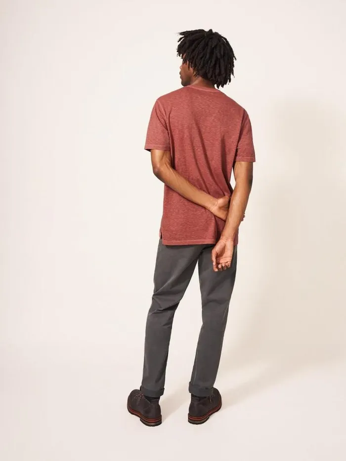Men Loungewear White Stuff Abersoch Short Sleeve Tee Mid Red Men Loungewear White Stuff Abersoch Short Sleeve Tee Mid Red