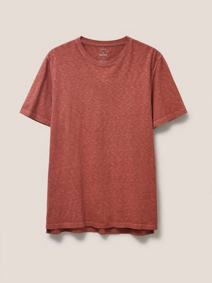 Men Loungewear White Stuff Abersoch Short Sleeve Tee Mid Red Men Loungewear White Stuff Abersoch Short Sleeve Tee Mid Red
