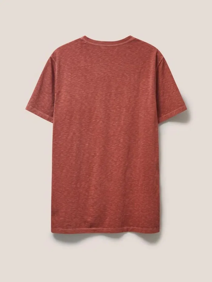 Men Loungewear White Stuff Abersoch Short Sleeve Tee Mid Red Men Loungewear White Stuff Abersoch Short Sleeve Tee Mid Red