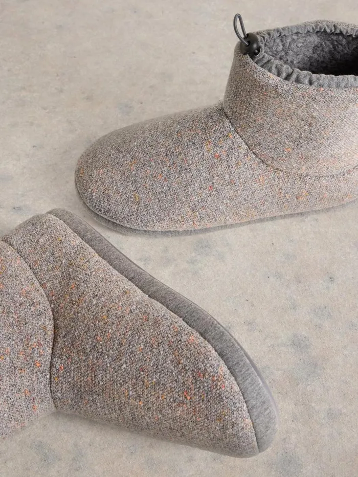 Men Loungewear White Stuff Neppy Slipper Bootie Grey Multi Men Loungewear White Stuff Neppy Slipper Bootie Grey Multi
