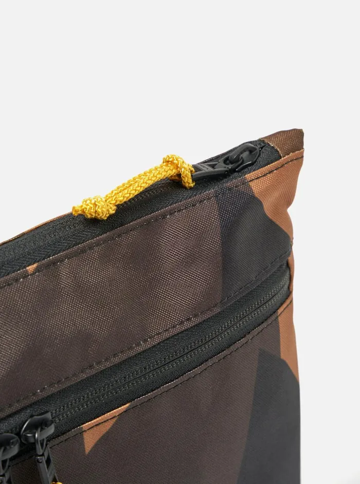 Men MasterPiece X Universal Works Shoulder Bag In Camo Recycled Tech Canvas Universal Works Bags