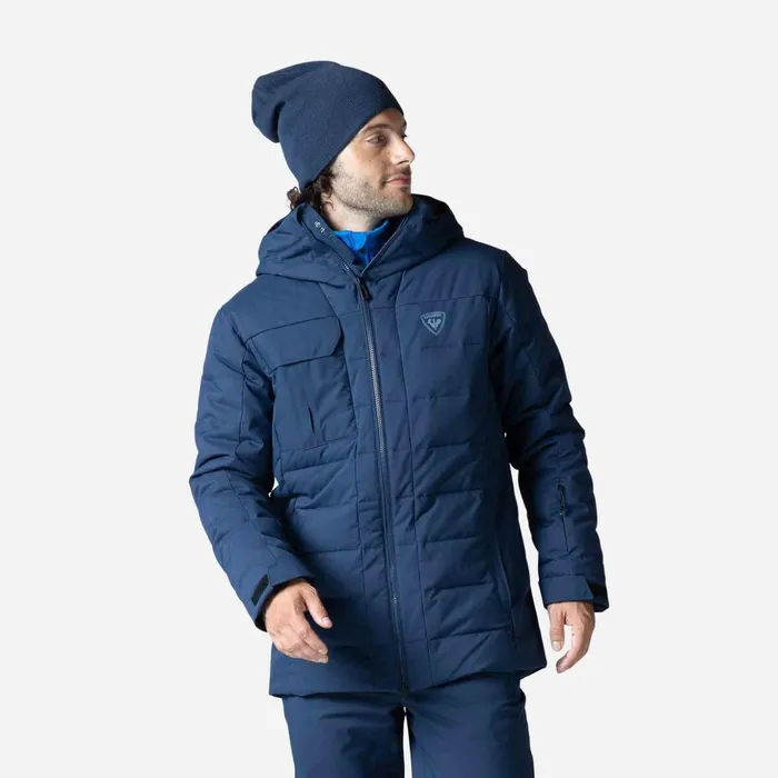Men Men039s Puffy Ski Parka Darknavy715 Rossignol Ski and Snowboard Jackets