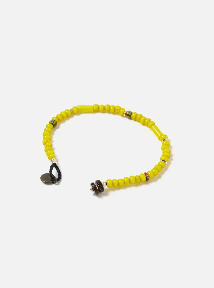 Men Mikia Bracelet In Yellow White Hearts Universal Works Jewellery