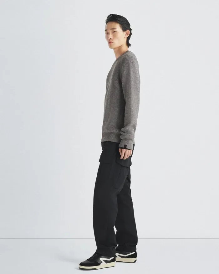 Men Rag 038 Bone Sweaters Dexter Organic Cotton Crew Multi