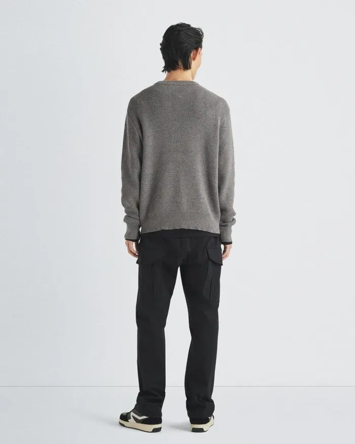 Men Rag 038 Bone Sweaters Dexter Organic Cotton Crew Multi