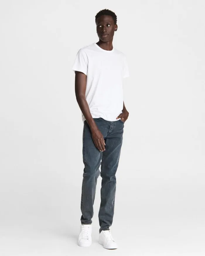 Men Rag 038 Bone TShirts Pratt Principal Short Sleeve Tee White