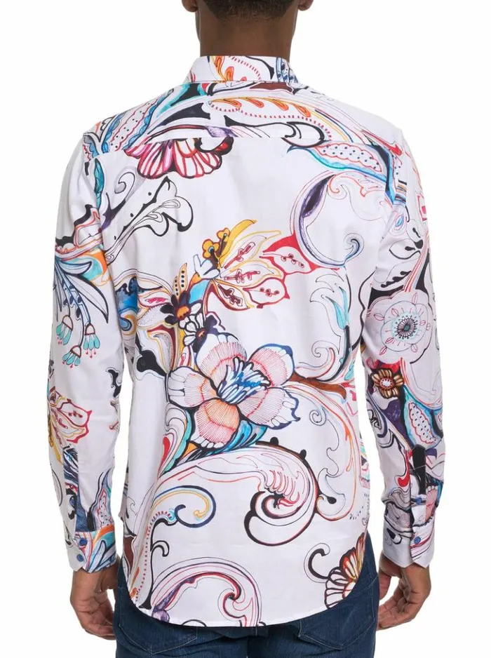 Men Robert Graham Button Down Shirts Mylin Long Sleeve Button Down Shirt Multi