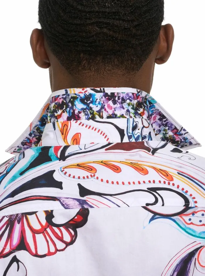 Men Robert Graham Button Down Shirts Mylin Long Sleeve Button Down Shirt Multi