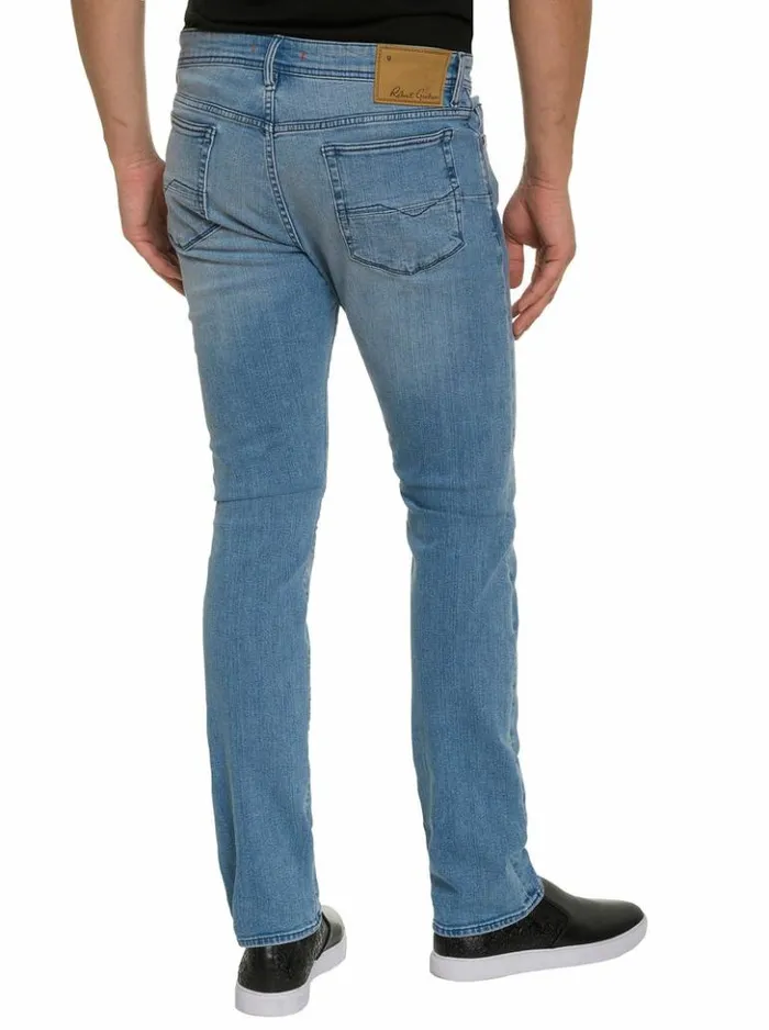 Men Robert Graham Jeans and Pants Virgil Denim Pant Indigo