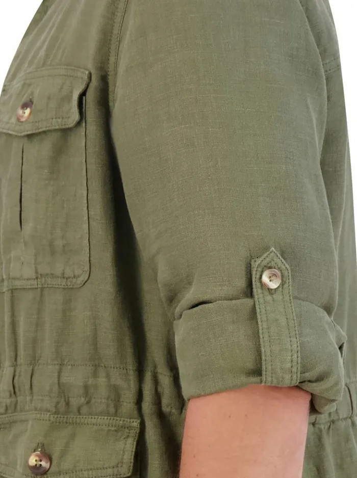 Men Robert Graham Outerwear Weston Sahara Jacket Olive