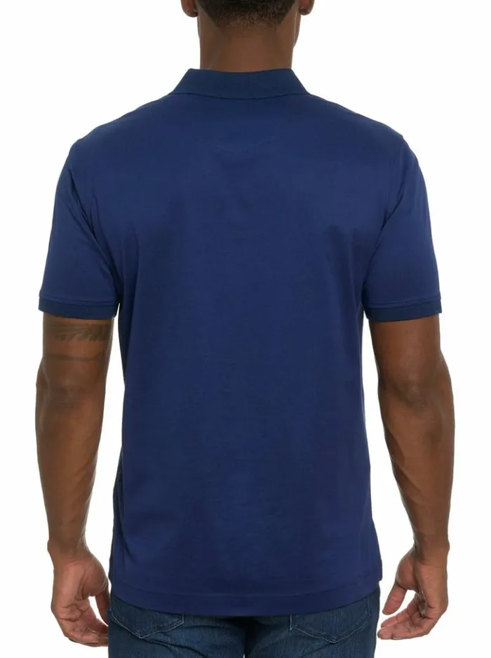 Men Robert Graham Polos and TShirts Archie Polo White