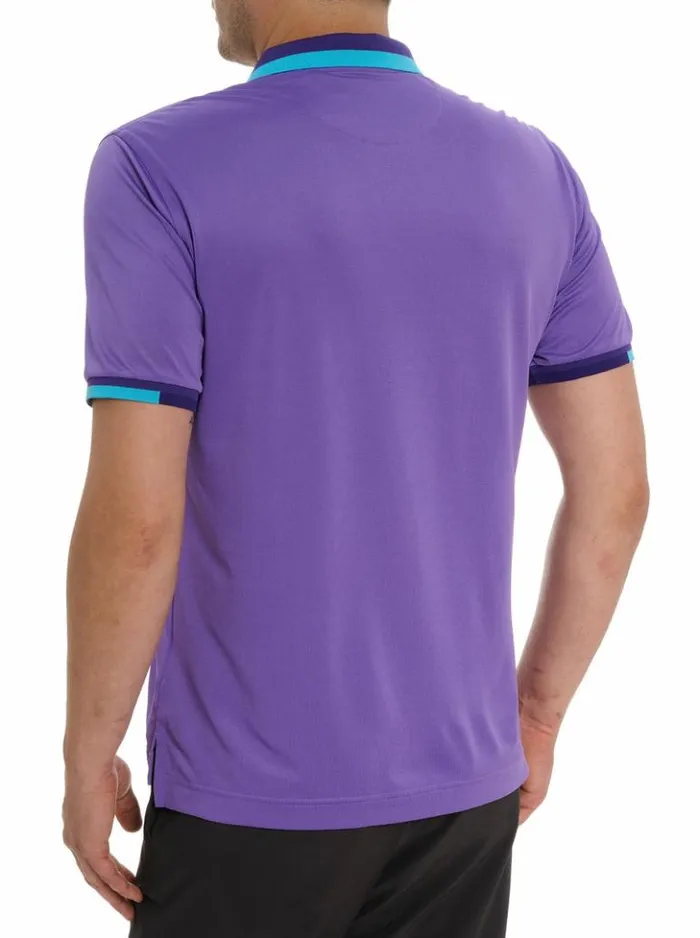 Men Robert Graham Polos and TShirts Skull Rose Polo Purple
