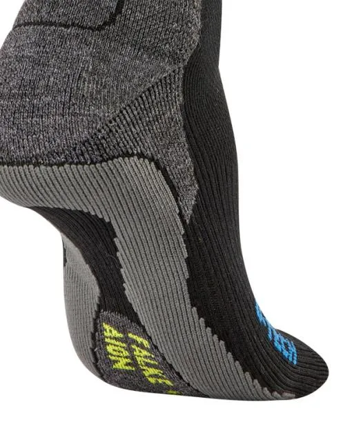 Men RU True Motion Aion Men Running Socks Black FALKE Running Socks