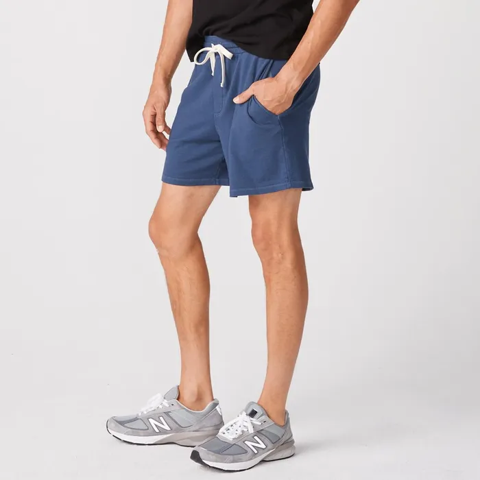 Men Sale MONROW Gym Shorts Blue Steel