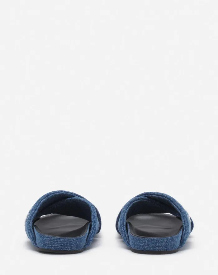 Men Sandals Lanvin Lanvin Tinkle Sandals In Denim Denim Blue Men Sandals Lanvin Lanvin Tinkle Sandals In Denim Denim Blue